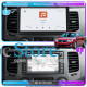 Штатная магнитола Lesko для Kia Optima II Рестайлинг 2008-2010 экран 9" 4/64 QLED CarPlay 4G Wi-Fi GPS 360 Prime
