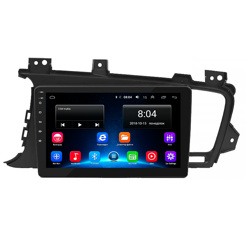 Штатная магнитола Lesko для Kia Optima III 2010-2013 экран 9" 2/32Gb Wi-Fi GPS Base