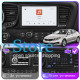 Штатная магнитола Lesko для Kia Optima III 2010-2013 экран 9" 4/64 QLED CarPlay 4G Wi-Fi GPS 360 Prime