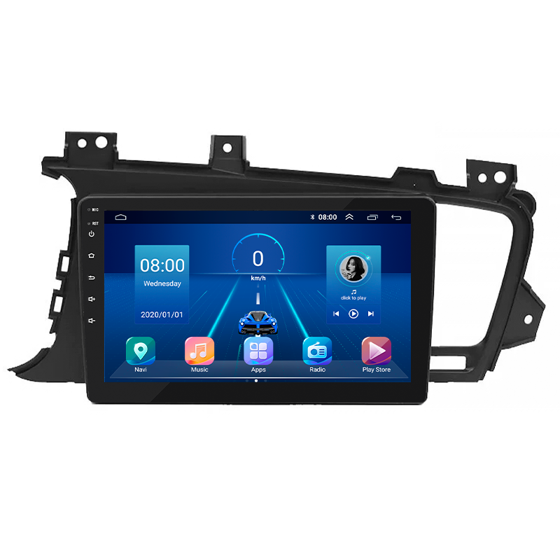 Штатная магнитола Lesko для Kia Optima III 2010-2013 экран 9" 2/32Gb 4G Wi-Fi GPS Top