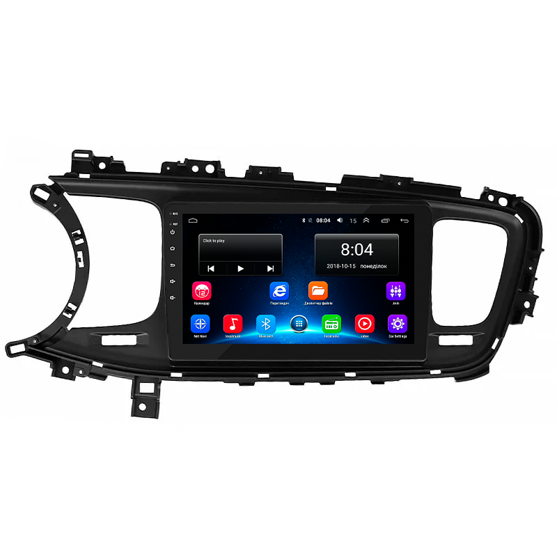 Штатная магнитола Lesko для Kia Optima III Рестайлинг 2013-2015 экран 9" 2/32Gb Wi-Fi GPS Base