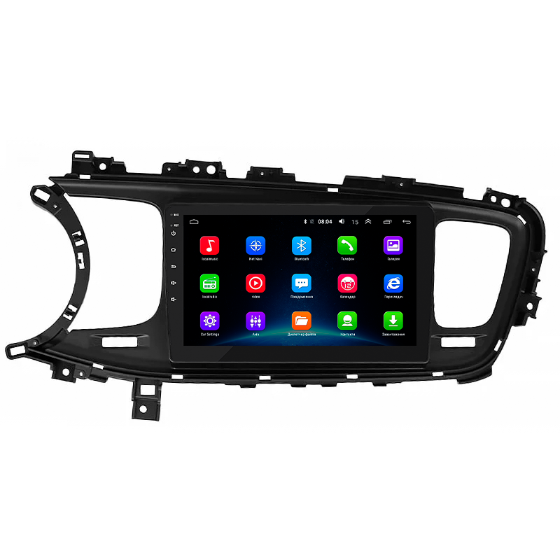 Штатная магнитола Lesko для Kia Optima III Рестайлинг 2013-2015 экран 9" 2/32Gb Wi-Fi GPS Base