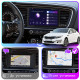 Штатная магнитола Lesko для Kia Optima III Рестайлинг 2013-2015 экран 9" 4/64Gb CarPlay 4G Wi-Fi GPS Prime