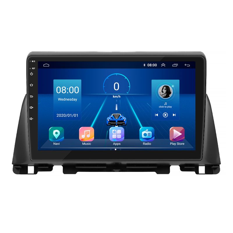 Штатная магнитола Lesko для Kia Optima IV 2015-2018 экран 10" 4/32Gb 4G Wi-Fi GPS Top