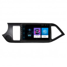 Штатная магнитола Lesko для Kia Picanto II 2011-2015 экран 9" 1/16Gb Wi-Fi GPS Base