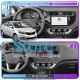 Штатная магнитола Lesko для Kia Rio III Рестайлинг 2015-2017 экран 9" 4/64 QLED CarPlay 4G Wi-Fi GPS 360 Prime