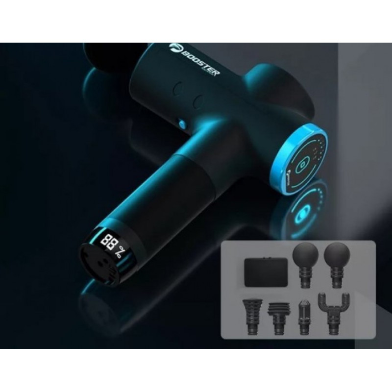 Профессиональный перкуссионный массажер для мышц Booster M2 (24V)
