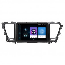 Штатная магнитола Lesko для Kia Sedona III 2014-2021 экран 9" 1/16Gb Wi-Fi GPS Base