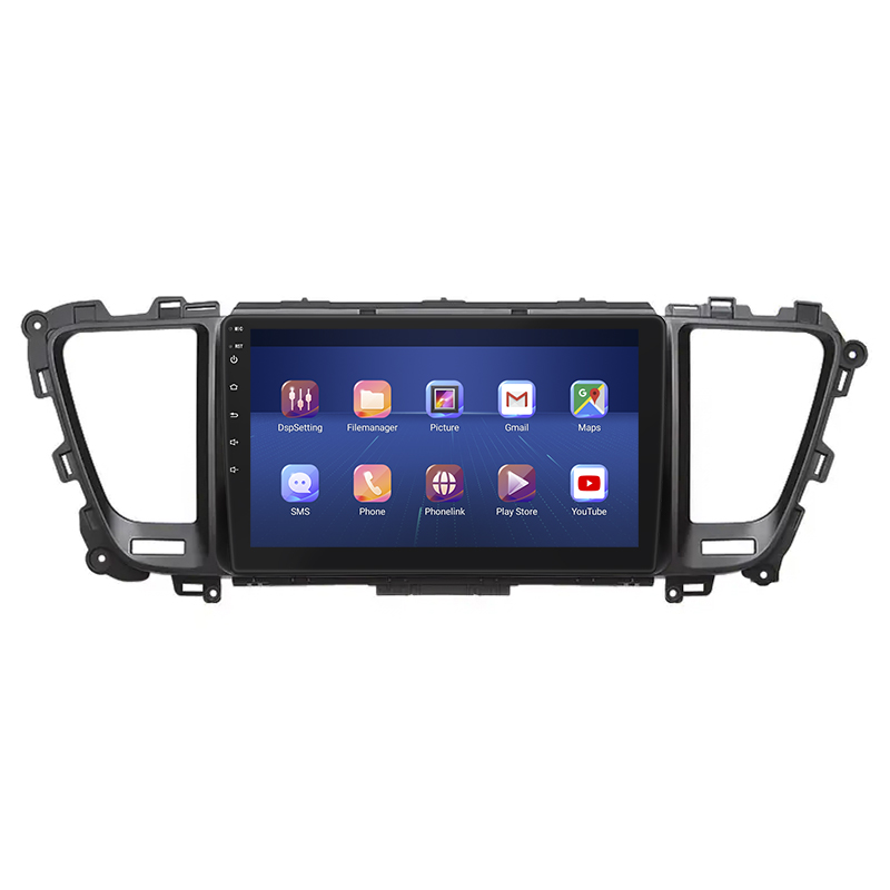 Штатная магнитола Lesko для Kia Sedona III 2014-2021 экран 9" 6/128Gb 4G Wi-Fi GPS Top