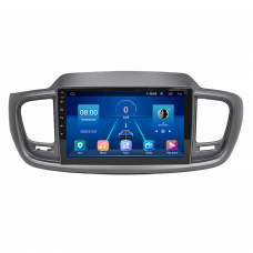 Штатная магнитола Lesko для Kia Sorento III Prime 2014-2017 экран 10" 2/32Gb 4G Wi-Fi GPS Top