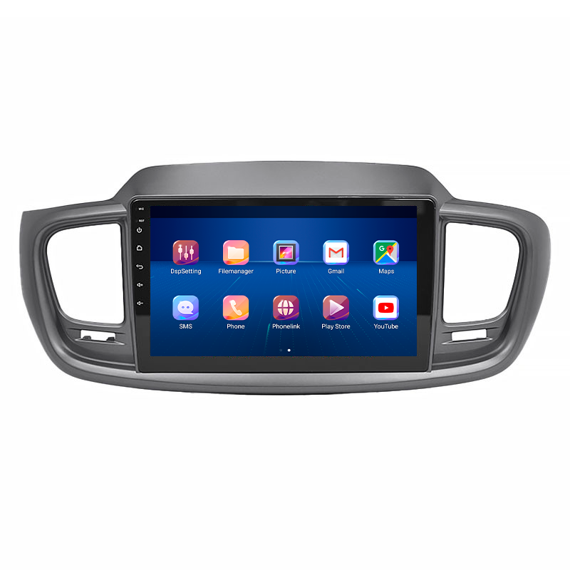 Штатная магнитола Lesko для Kia Sorento III Prime 2014-2017 экран 10" 2/32Gb 4G Wi-Fi GPS Top