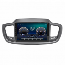 Штатная магнитола Lesko для Kia Sorento III Prime 2014-2017 экран 10" 4/32Gb 4G Wi-Fi GPS Top