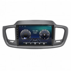 Штатная магнитола Lesko для Kia Sorento III Prime 2014-2017 экран 10" 4/64Gb 4G Wi-Fi GPS Top