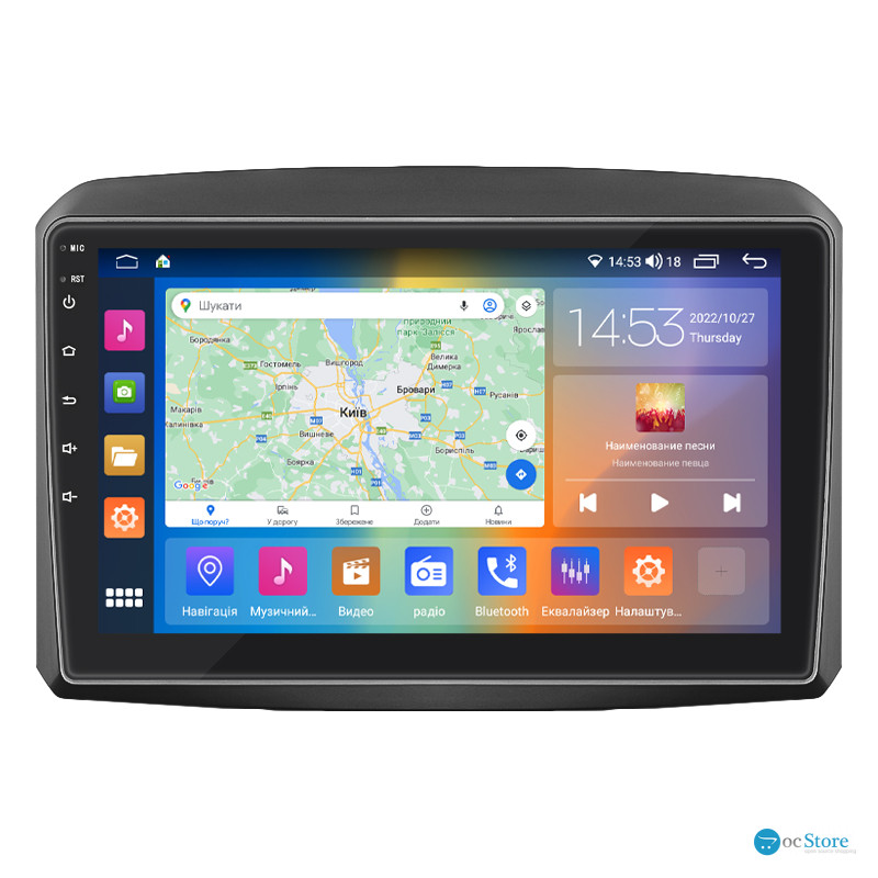 Штатная магнитола Lesko для Kia Sorento III Prime Рестайлинг 2017-2020 экран 10" 2/32Gb CarPlay 4G Wi-Fi GPS Prime