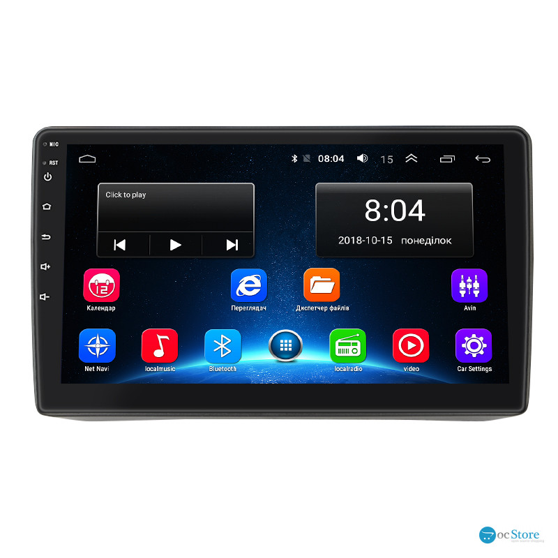 Штатная магнитола Lesko для Kia Soul I Рестайлинг 2011-2014 экран 9" 2/32Gb Wi-Fi GPS Base