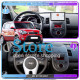 Штатная магнитола Lesko для Kia Soul I Рестайлинг 2011-2014 экран 9" 4/64 QLED CarPlay 4G Wi-Fi GPS 360 Prime