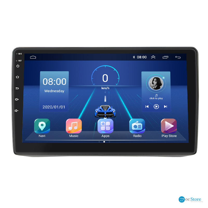 Штатная магнитола Lesko для Kia Soul I Рестайлинг 2011-2014 экран 9" 4/64Gb 4G Wi-Fi GPS Top
