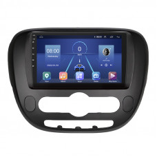 Штатная магнитола Lesko для Kia Soul II 2013-2016 экран 9" 4/64Gb 4G Wi-Fi GPS Top