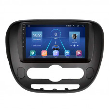 Штатная магнитола Lesko для Kia Soul II 2013-2016 экран 9" 6/128Gb 4G Wi-Fi GPS Top