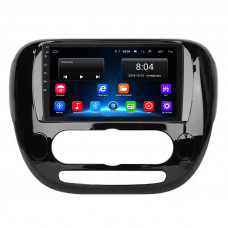 Штатная магнитола Lesko для Kia Soul II Рестайлинг 2016-2019 экран 9" 2/32Gb Wi-Fi GPS Base