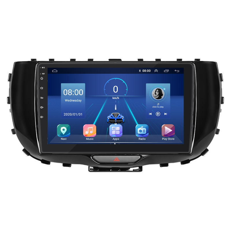 Штатная магнитола Lesko для Kia Soul III 2019-н.в. экран 9" 2/32Gb 4G Wi-Fi GPS Top