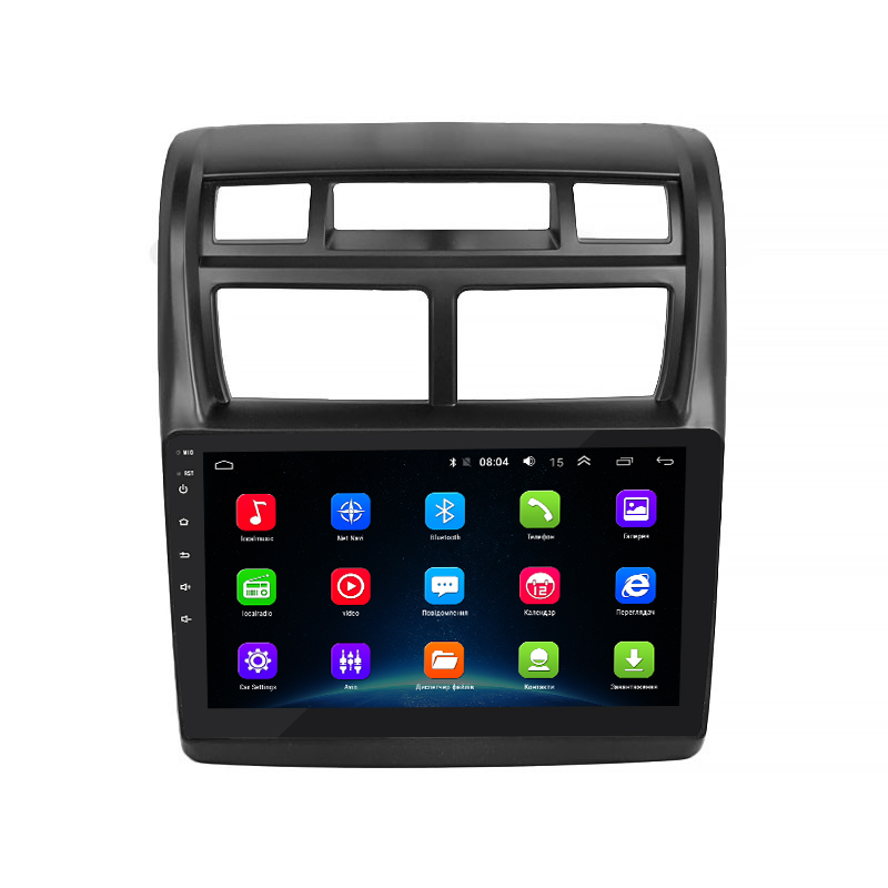 Штатная магнитола Lesko для Kia Sportage II Рестайлинг 2008-2010 экран 9" 2/32Gb Wi-Fi GPS Base