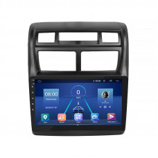 Штатная магнитола Lesko для Kia Sportage II Рестайлинг 2008-2010 экран 9" 6/128Gb 4G Wi-Fi GPS Top