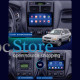 Штатная магнитола Lesko для Kia Sportage II Рестайлинг 2008-2010 экран 9" 6/128Gb 4G Wi-Fi GPS Top