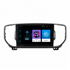 Штатная магнитола Lesko для Kia Sportage IV 2016-2018 экран 9" 1/16Gb Wi-Fi GPS Base