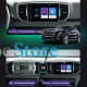 Штатная магнитола Lesko для Kia Sportage IV Рестайлинг 2018-н.в. экран 9" 1/16Gb Wi-Fi GPS Base