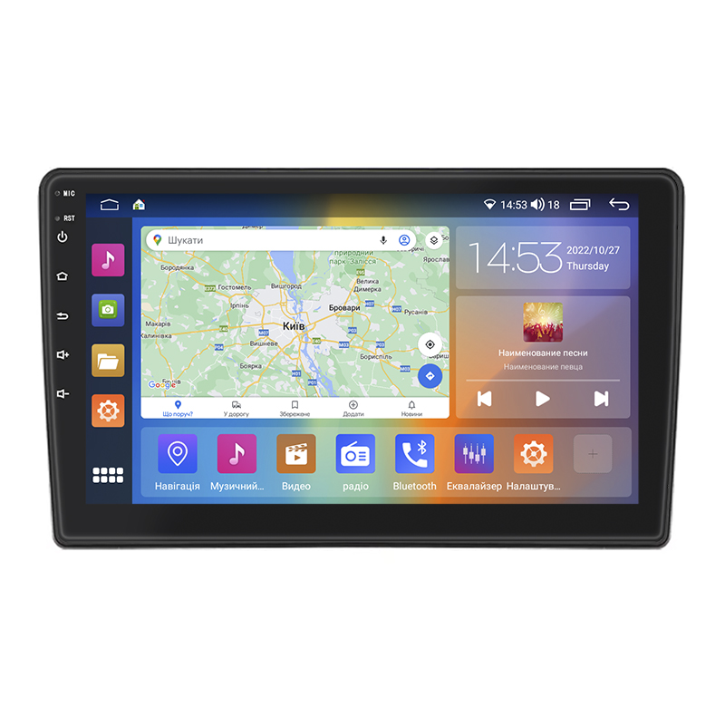 Штатная магнитола Lesko для LADA (ВАЗ) Granta I 2011-2018 экран 9" 2/32Gb CarPlay 4G Wi-Fi GPS Prime