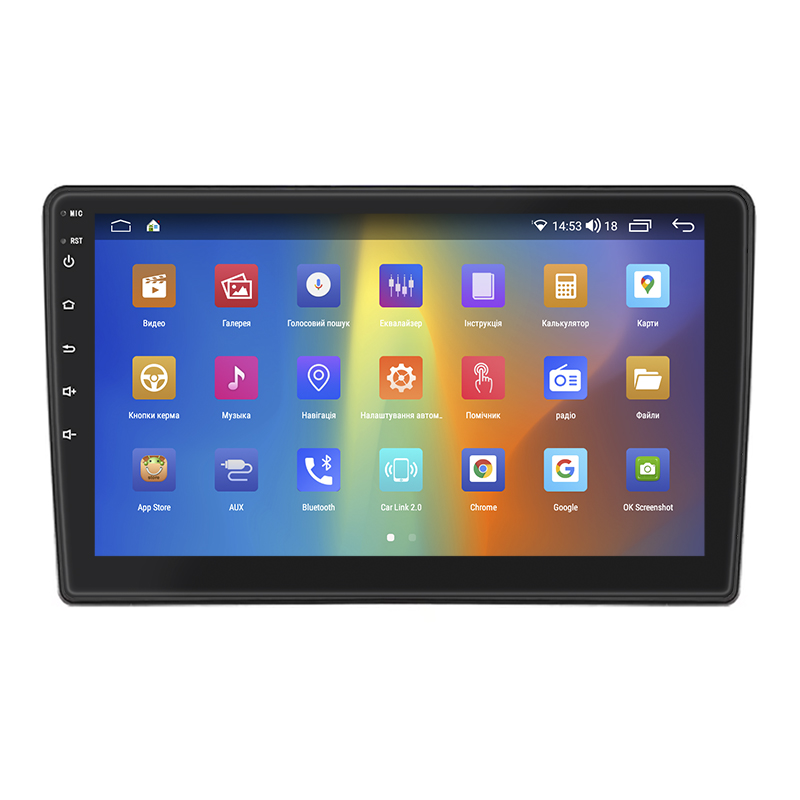 Штатная магнитола Lesko для LADA (ВАЗ) Granta I 2011-2018 экран 9" 2/32Gb CarPlay 4G Wi-Fi GPS Prime