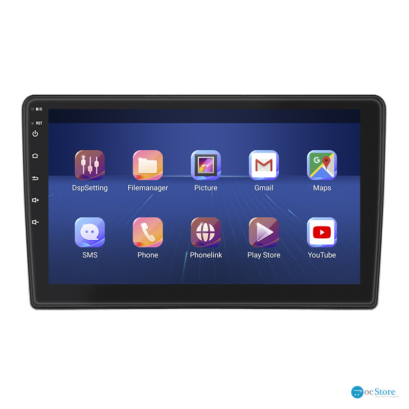 Штатная магнитола Lesko для LADA (ВАЗ) Granta I 2011-2018 экран 9" 2/32Gb 4G Wi-Fi GPS Top