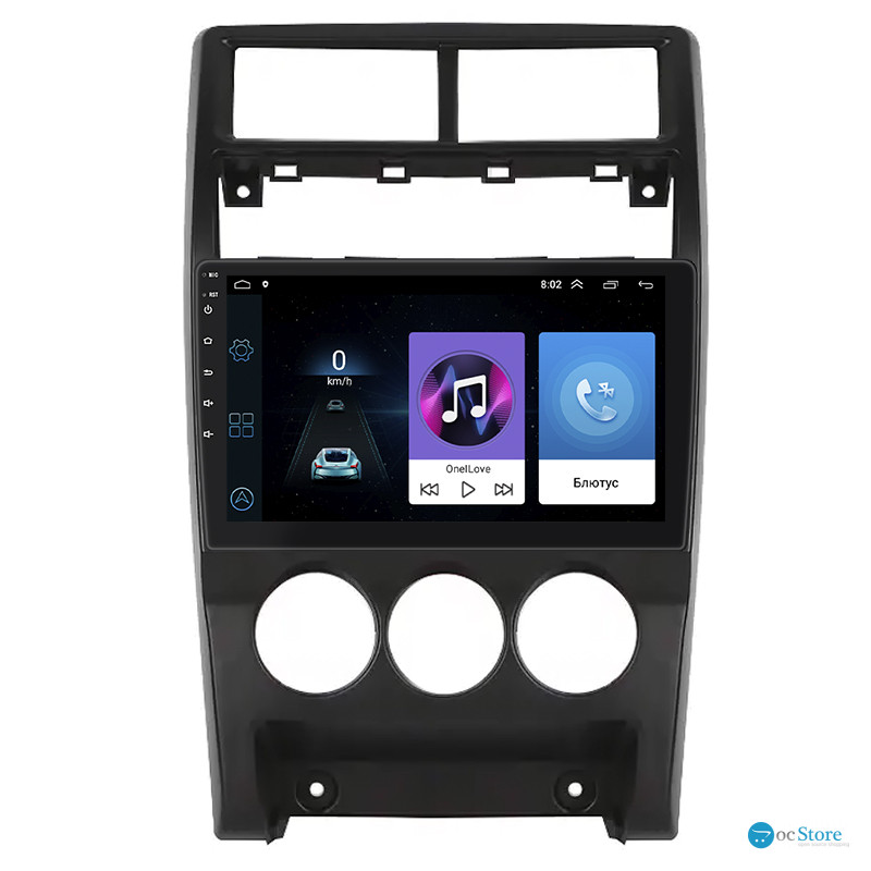 Штатная магнитола Lesko для LADA (ВАЗ) Priora I Рестайлинг 2013-2018 экран 9" 1/16Gb Wi-Fi GPS Base