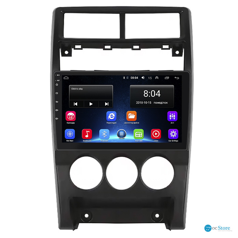 Штатная магнитола Lesko для LADA (ВАЗ) Priora I Рестайлинг 2013-2018 экран 9" 2/32Gb Wi-Fi GPS Base
