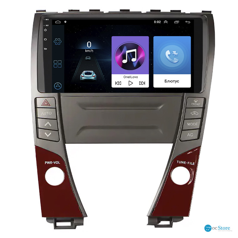 Штатная магнитола Lesko для Lexus ES V Рестайлинг 2009-2012 экран 9" 1/16Gb Wi-Fi GPS Base
