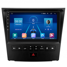 Штатная магнитола Lesko для Lexus GS III Рестайлинг 2007-2011 экран 9" 2/32Gb 4G Wi-Fi GPS Top