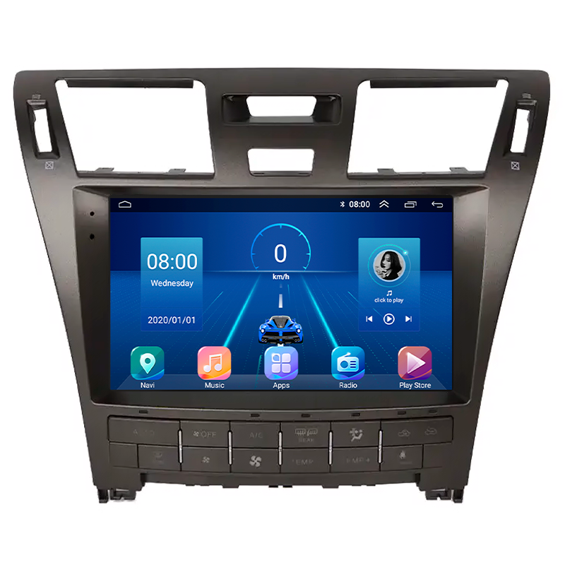 Штатная магнитола Lesko для Lexus LS IV 2006-2009 экран 10" 4/64Gb 4G Wi-Fi GPS Top