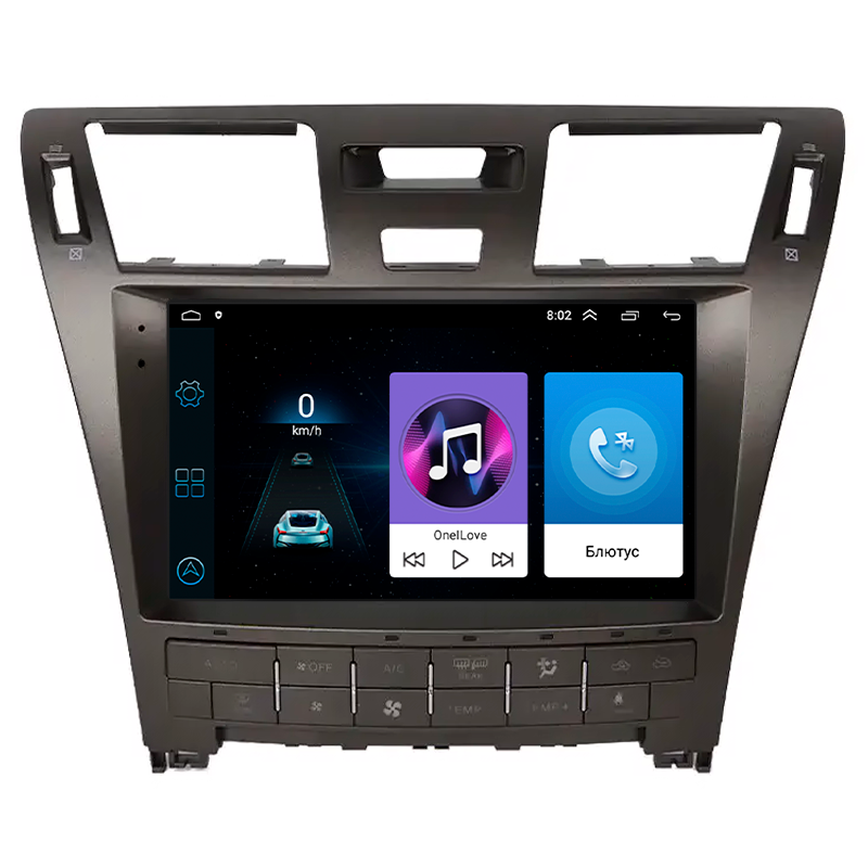Штатная магнитола Lesko для Lexus LS IV Рестайлинг 2009-2012 экран 10" 1/16Gb Wi-Fi GPS Base