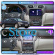 Штатная магнитола Lesko для Lexus LS IV Рестайлинг 2009-2012 экран 10" 2/32Gb 4G Wi-Fi GPS Top