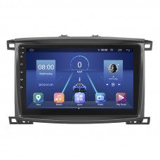 Штатная магнитола Lesko для Lexus LX II Рестайлинг 2002-2007 экран 10" 4/64Gb 4G Wi-Fi GPS Top