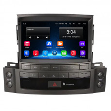 Штатная магнитола Lesko для Lexus LX III 2007-2012 экран 9" 2/32Gb Wi-Fi GPS Base