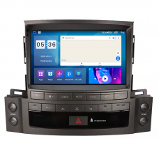 Штатная магнитола Lesko для Lexus LX III 2007-2012 экран 9" 4/64Gb CarPlay 4G Wi-Fi GPS Prime