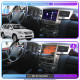 Штатная магнитола Lesko для Lexus LX III 2007-2012 экран 9" 6/128Gb 4G Wi-Fi GPS Top