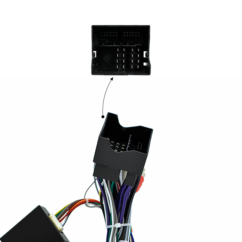 Адаптер штатного усилителя FEELDO Mercedes Benz C-Class C180/C200 2010-2014 + CAN-BUS Box (6563)