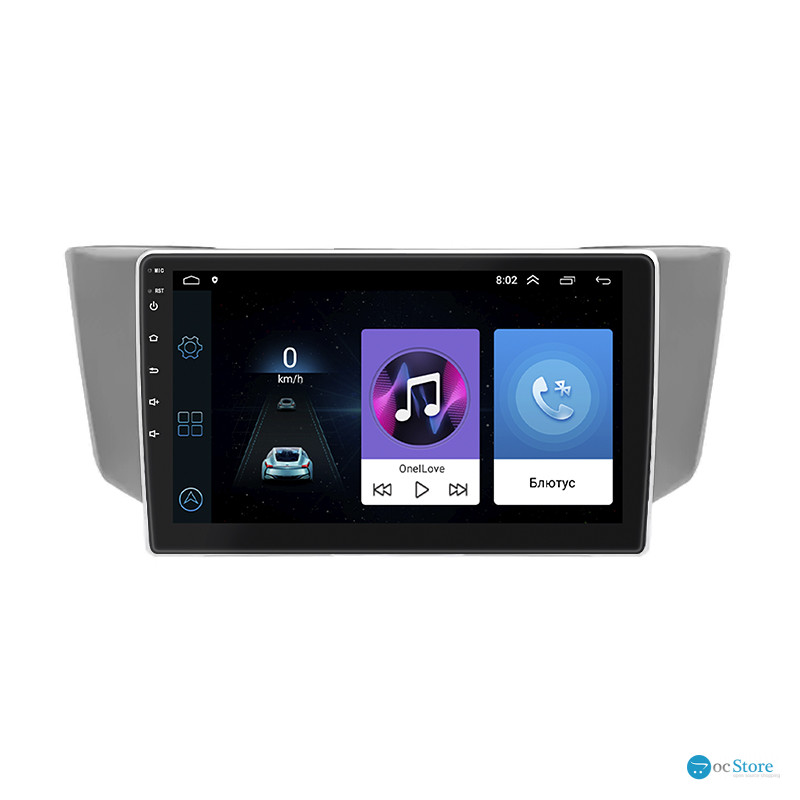 Штатная магнитола Lesko для Lexus RX II 2003-2006 экран 9" 1/16Gb Wi-Fi GPS Base