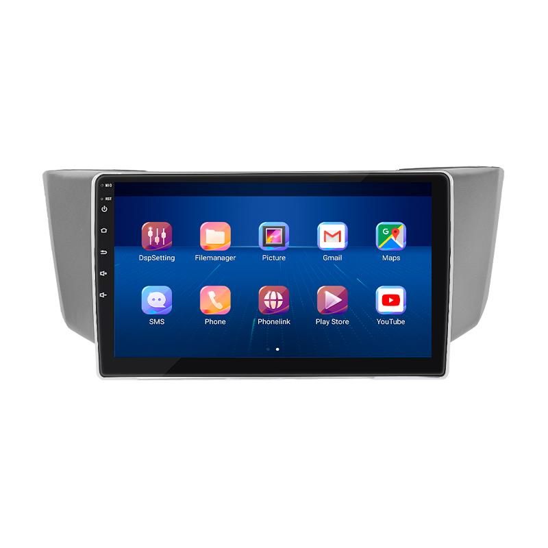 Штатная магнитола Lesko для Lexus RX II 2003-2006 экран 9" 2/32Gb 4G Wi-Fi GPS Top