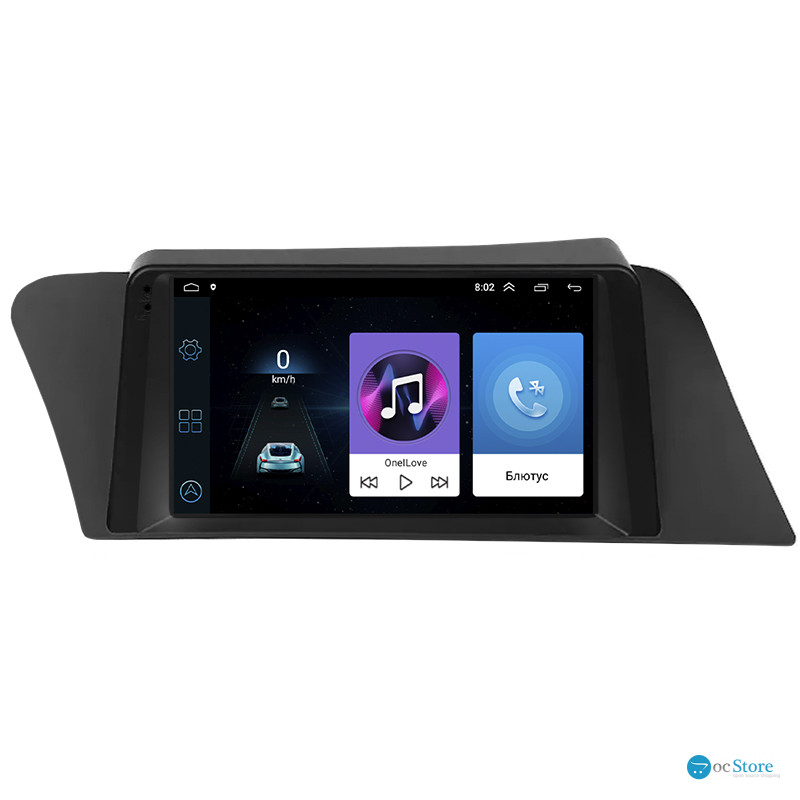 Штатная магнитола Lesko для Lexus RX III 2008-2012 экран 9" 1/16Gb Wi-Fi GPS Base