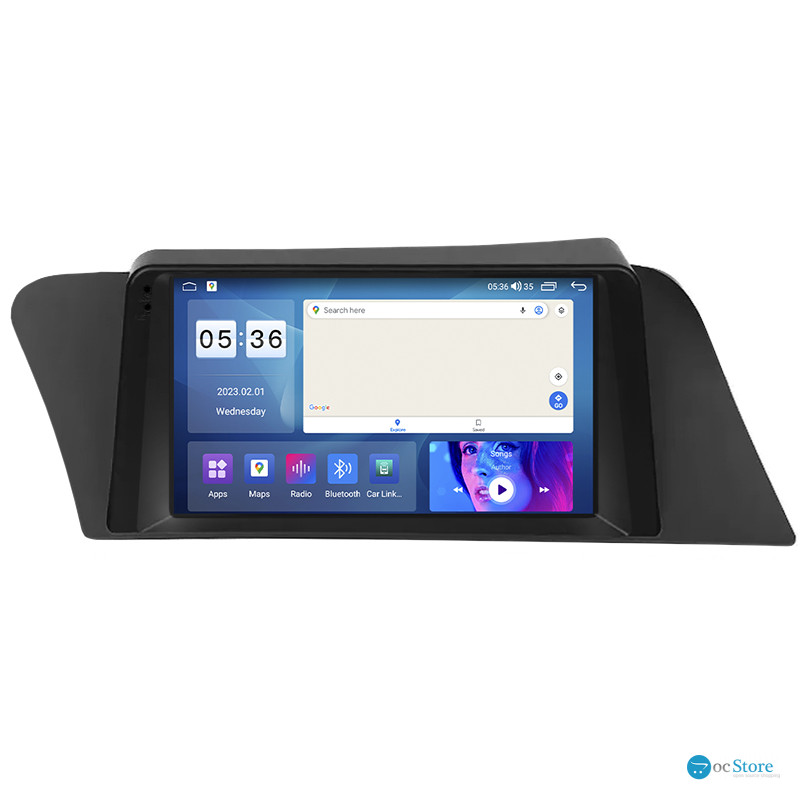 Штатная магнитола Lesko для Lexus RX III Рестайлинг 2012-2015 экран 9" 2/32Gb CarPlay 4G Wi-Fi GPS Prime