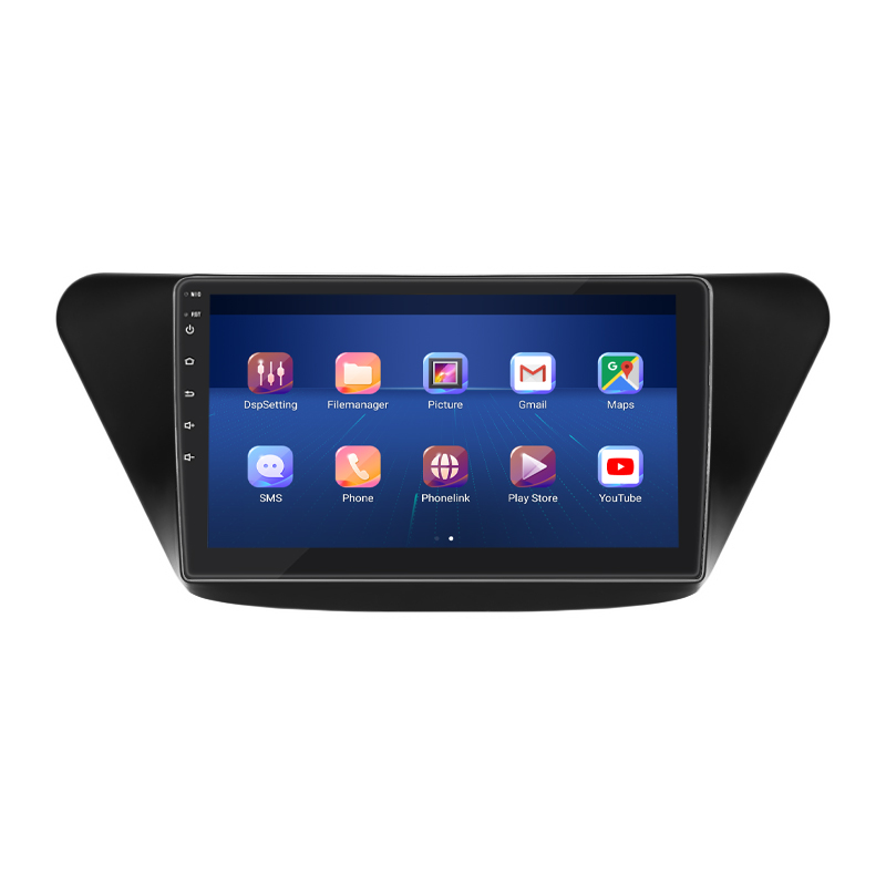 Штатная магнитола Lesko для Lifan X50  2015-н.в. экран 9" 2/32Gb 4G Wi-Fi GPS Top